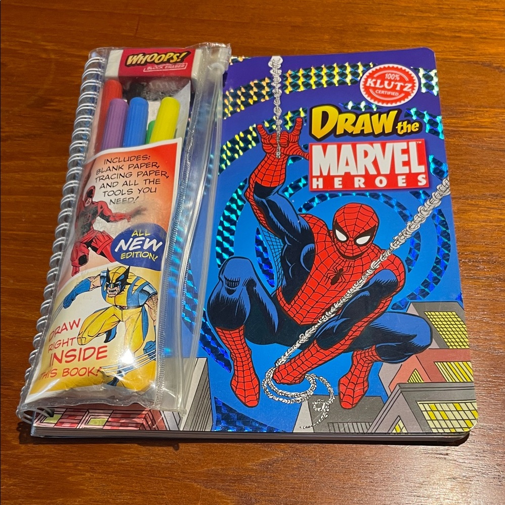 Klutz Draw the Marvel Series 2007 used with minor use